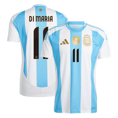 [Super Quality] Men's Argentina DI MARIA #11 Home Soccer Jersey 2024